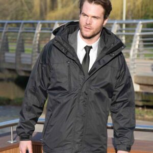 Result Journey 3-in-1 Jacket with Soft Shell Inner | Black/Black