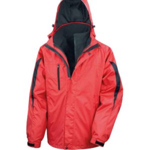 Result Journey 3-in-1 Jacket with Soft Shell Inner | Red/Black