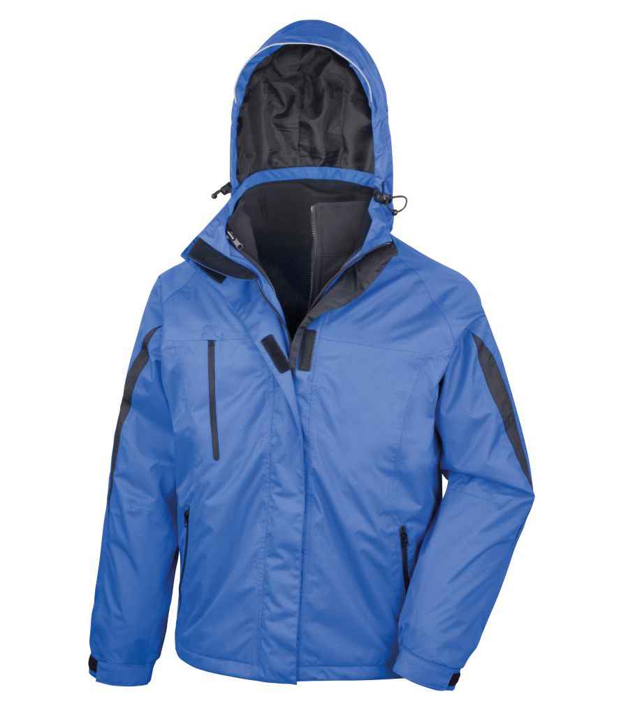 Result Journey 3-in-1 Jacket with Soft Shell Inner | Royal Blue/Black