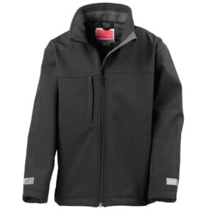 Result Kids Classic Soft Shell Jacket | Black