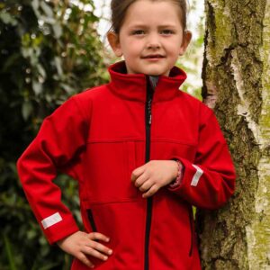 Result Kids Classic Soft Shell Jacket | Red