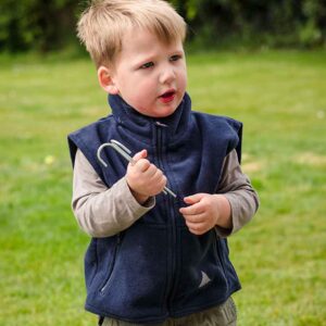 Result Kids/Youths Polartherm™ Fleece Bodywarmer | Navy