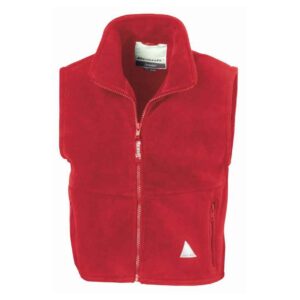 Result Kids/Youths Polartherm™ Fleece Bodywarmer | Red