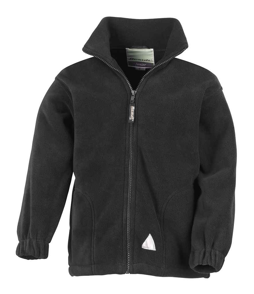 Result Kids/Youths Polartherm™ Fleece Jacket | Black - Image 2