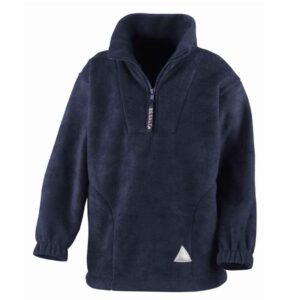 Result Kids/Youths Zip Neck Polartherm™ Fleece | Navy