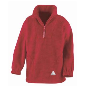 Result Kids/Youths Zip Neck Polartherm™ Fleece | Red