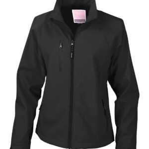 Result Ladies Base Layer Soft Shell Jacket | Black