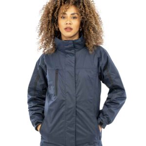 Result Ladies Journey 3-in-1 Jacket with Soft Shell Inner | Navy/Black