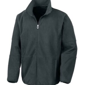 Result Osaka Combed Pile Soft Shell Jacket | Black