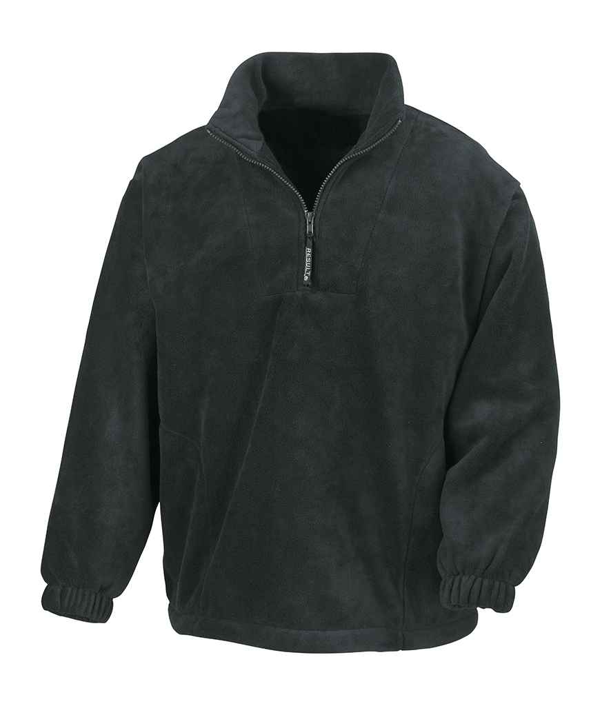 Result Polartherm™ Zip Neck Fleece | Black - Image 2
