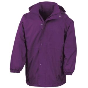 Result Reversible StormDri 4000 Waterproof Jacket | Purple/Purple