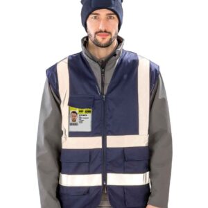 Result Safe-Guard Heavy Duty Poly/Cotton Security Vest | Navy