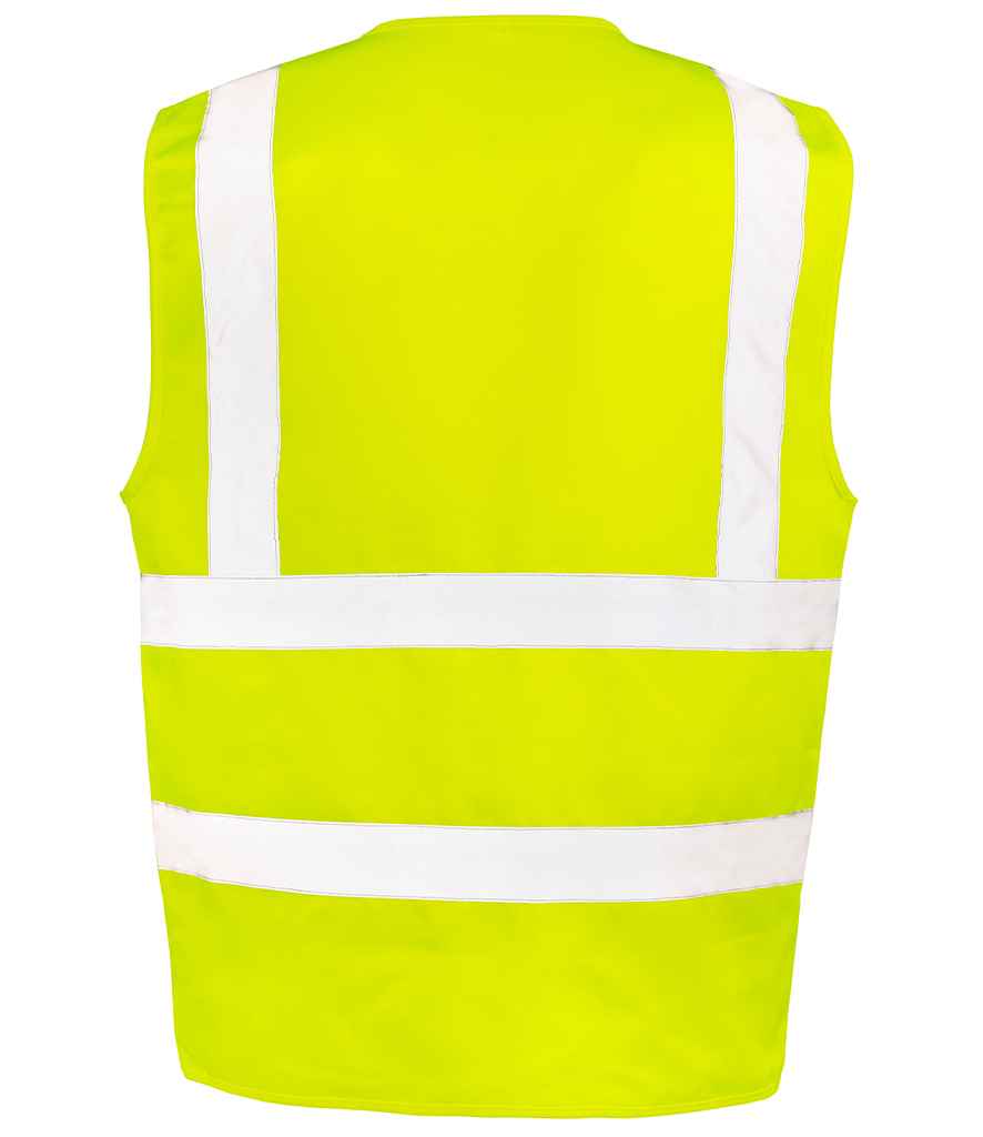 Result Safe-Guard Heavy Duty Poly/Cotton Security Vest | Yellow - Image 2