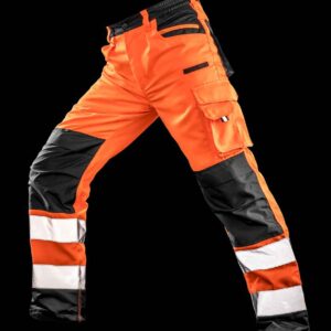 Result Safe-Guard Hi-Vis Cargo Trousers | Fluorescent Orange