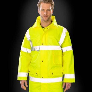 Result Safe-Guard Hi-Vis Safety Jacket | Yellow