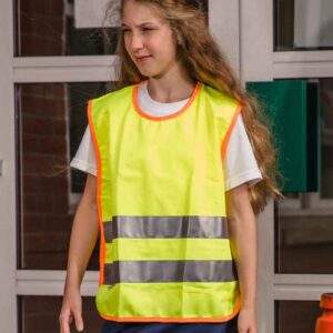 Result Safe-Guard Kids Hi-Vis Tabard | Yellow