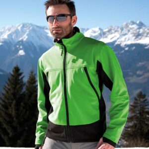 Result Soft Shell Activity Jacket | Vivid Green