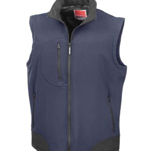 Result Soft Shell Bodywarmer | Navy/Black