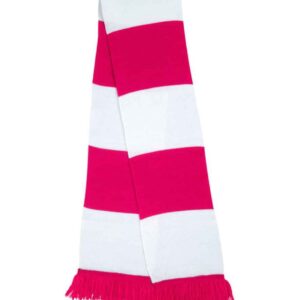 Result Team Scarf | Fuchsia/White
