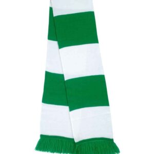 Result Team Scarf | Kelly Green/White