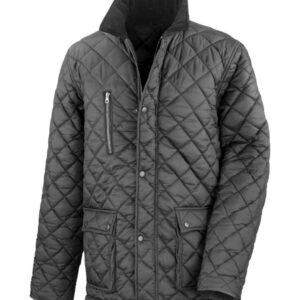 Result Urban Cheltenham Gold Jacket | Black