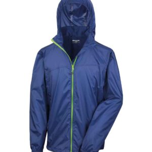Result Urban HDi Quest Stowable Jacket | Navy/Lime Green