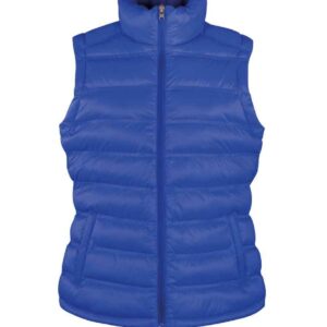 Result Urban Ladies Ice Bird Padded Gilet | Royal Blue