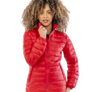 Result Urban Ladies Ice Bird Padded Jacket | Red