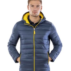 Result Urban Snow Bird Padded Jacket | Navy/Yellow