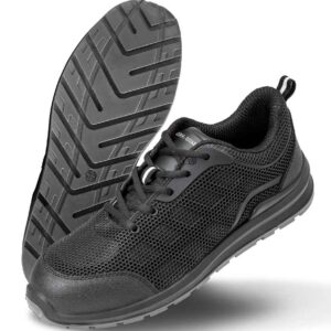 Result Work-Guard All Black SRA SB Safety Trainers | Black