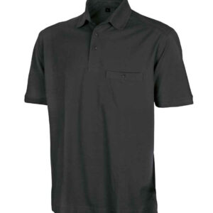 Result Work-Guard Apex Pocket Piqué Polo Shirt | Black