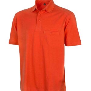 Result Work-Guard Apex Pocket Piqué Polo Shirt | Orange