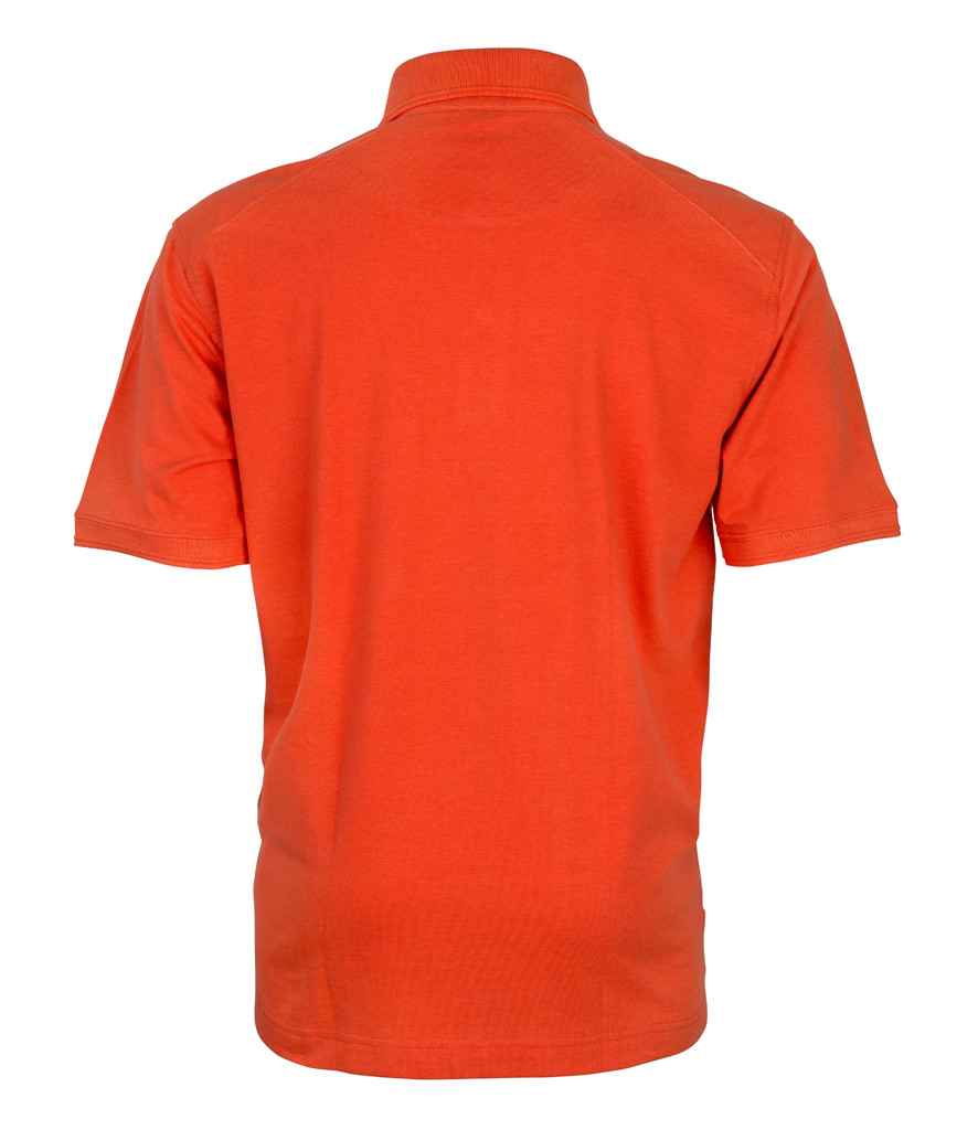 Result Work-Guard Apex Pocket Piqué Polo Shirt | Orange - Image 2
