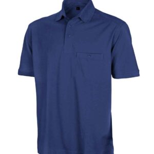 Result Work-Guard Apex Pocket Piqué Polo Shirt | Royal Blue