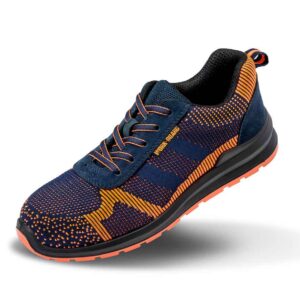 Result Work-Guard Hardy SRA SB Safety Trainers | Navy/Orange