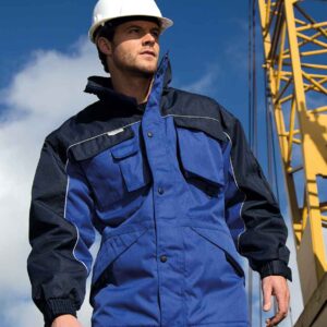 Result Work-Guard Heavy Duty Combo Coat | Royal Blue/Navy