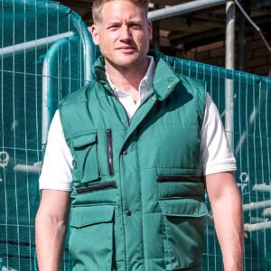 Result Work-Guard Lance Bodywarmer | Bottle Green