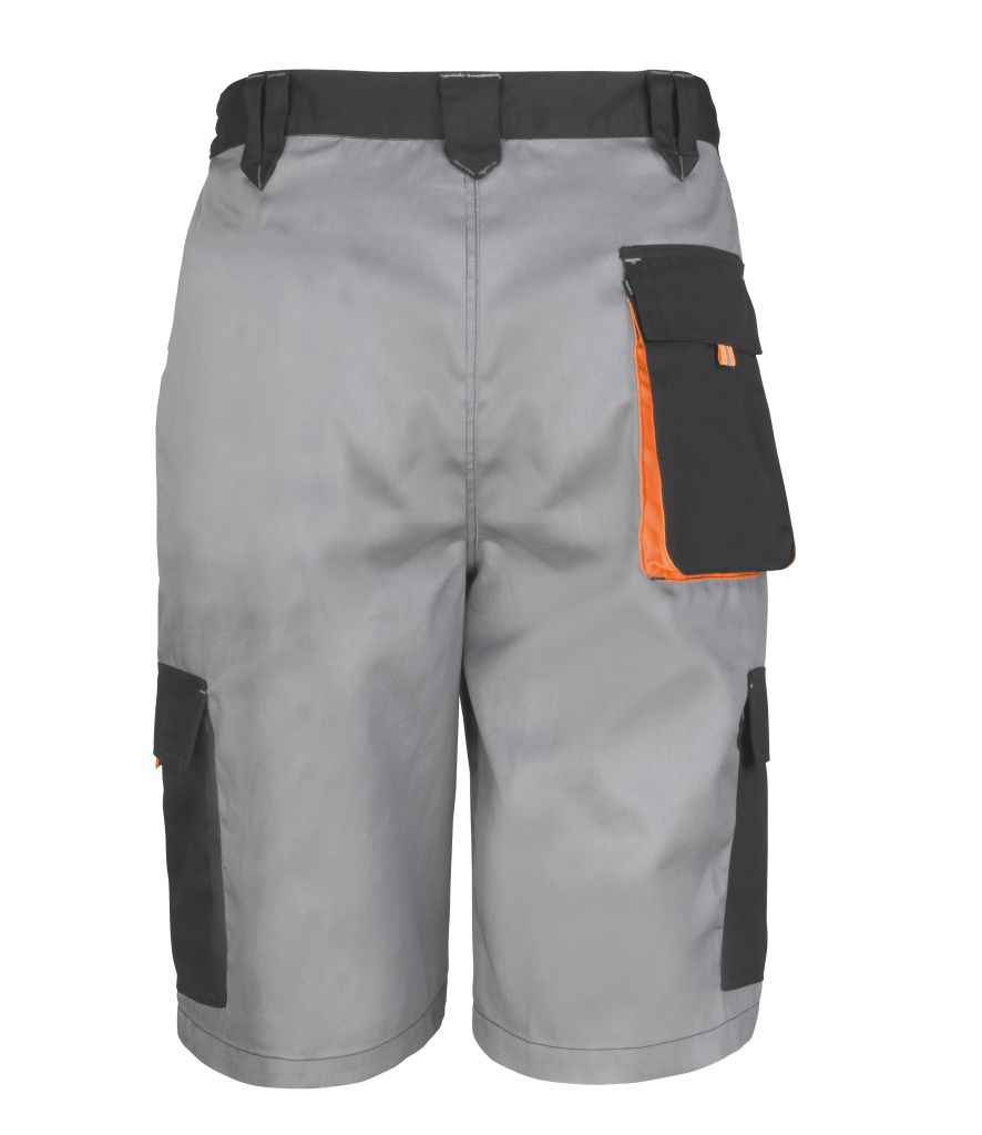 Result Work-Guard Lite Shorts | Grey/Black - Image 2