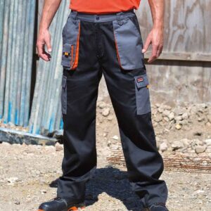 Result Work-Guard Lite Trousers | Black/Grey