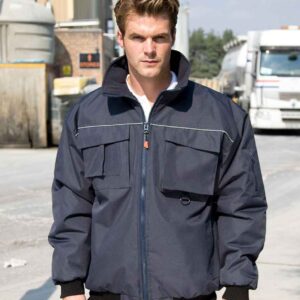 Result Work-Guard Sabre Pilot Jacket | Navy
