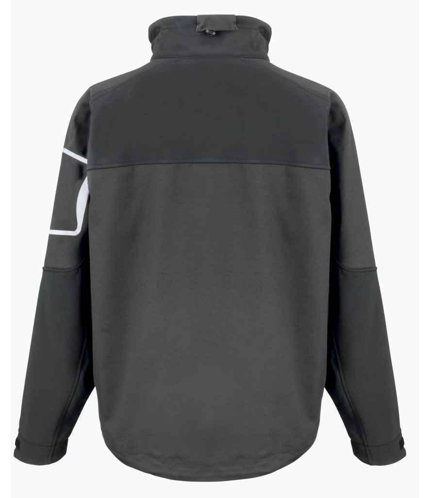 Result Work-Guard Sabre Soft Shell Jacket | Black - Image 3