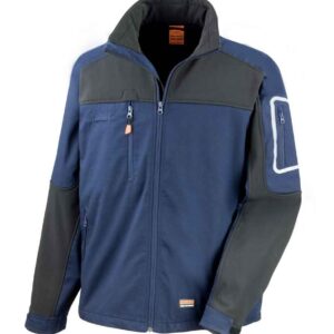 Result Work-Guard Sabre Soft Shell Jacket | Navy