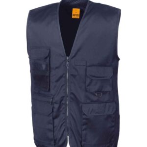Result Work-Guard Safari Waistcoat | Midnight Navy