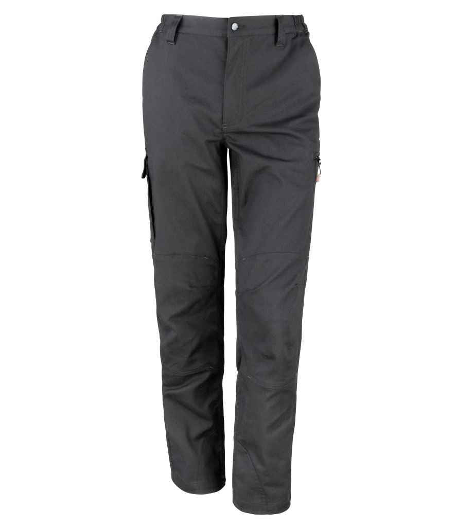 Result Work-Guard Stretch Trousers | Black - Image 2