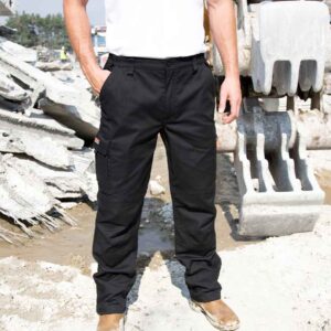 Result Work-Guard Stretch Trousers | Black