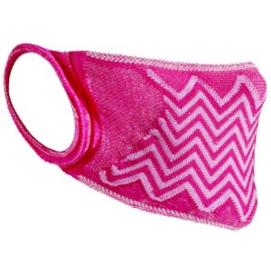 Result ZigZag Anti-Bacterial Face Cover | Pink/Pink