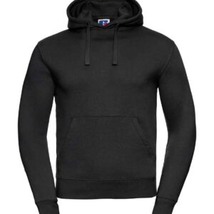 Russell Authentic Hooded Sweatshirt | Black