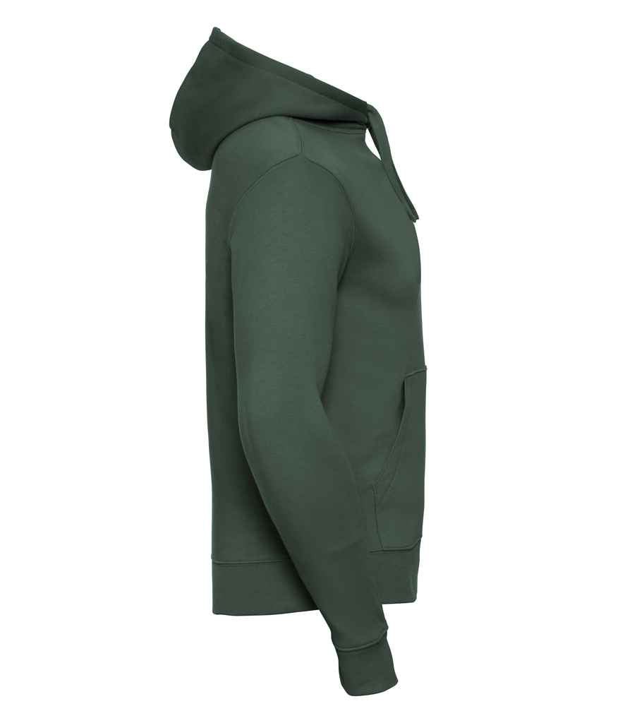 Russell Authentic Hooded Sweatshirt | Bottle Green - Image 3