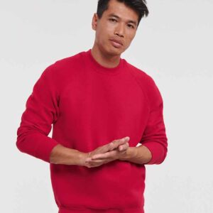 Russell Authentic Sweatshirt | Classic Red