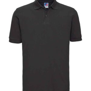 Russell Classic Cotton Piqué Polo Shirt | Black